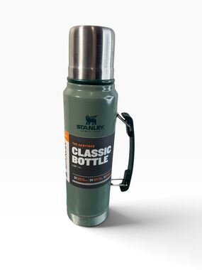 Stanley  Classic Vacuum Bottle 1L Hammertone Green NEW